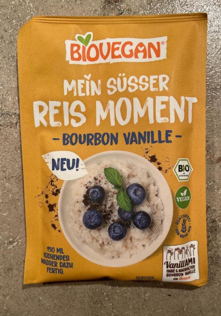 Fotografie - Reis Moment Bourbon Vanille Biovegan