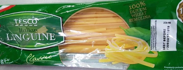 Fotografie - Italian Linguine Tesco