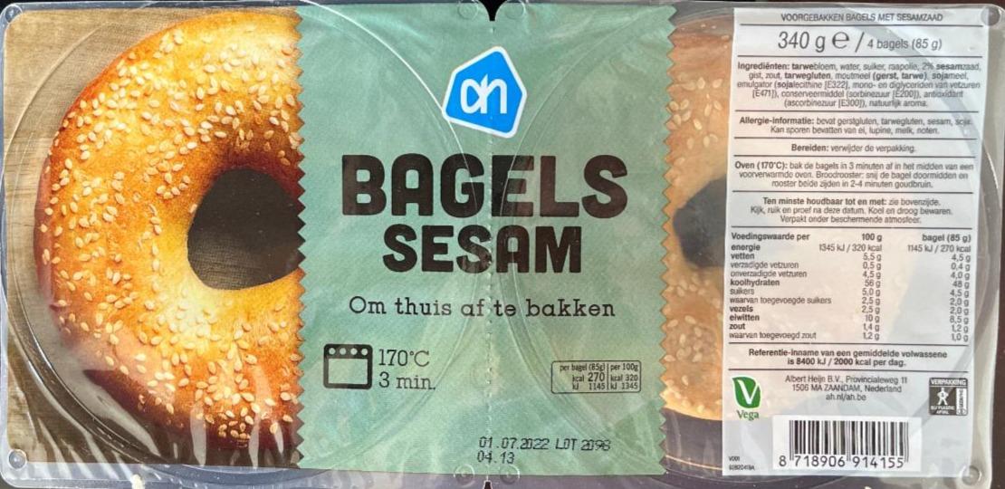 Fotografie - Bagels Sesam