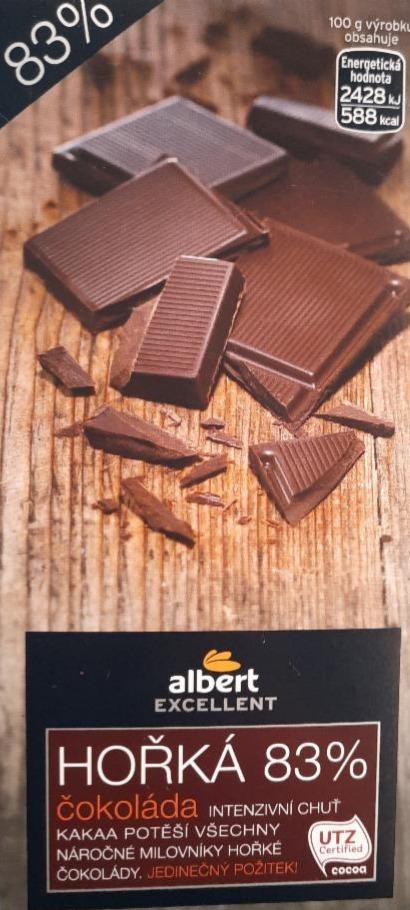 Fotografie - Hořká čokoláda 83% Albert Excellent