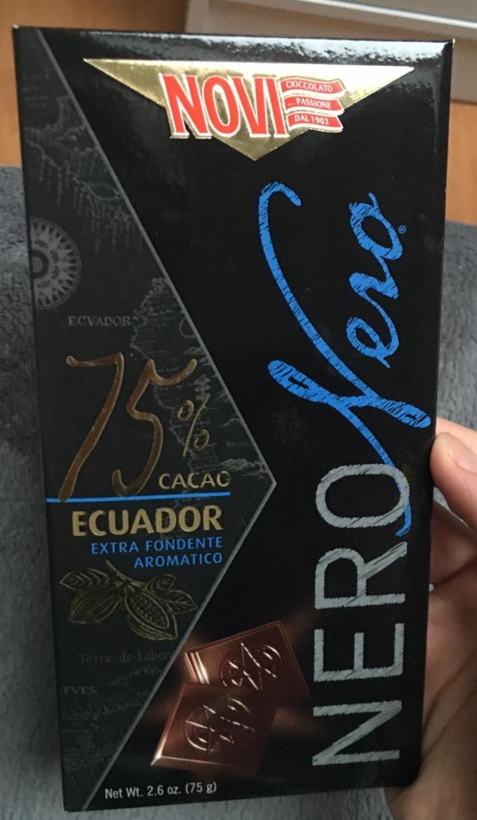Fotografie - Nero Nero 75% Cacao Ecuador