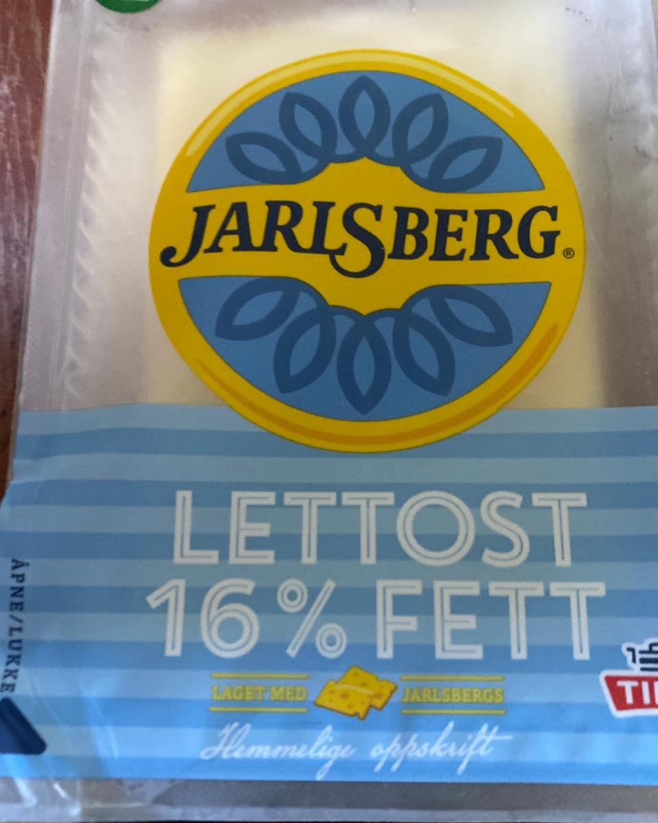 Fotografie - Jarlsberg lettost 16% fett Tine