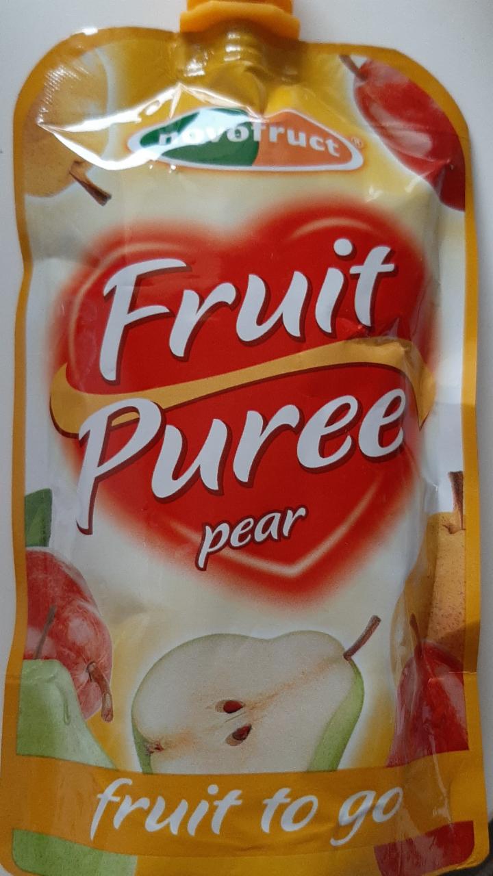 Fotografie - Fruit Puree Pear hruškové Novofruct