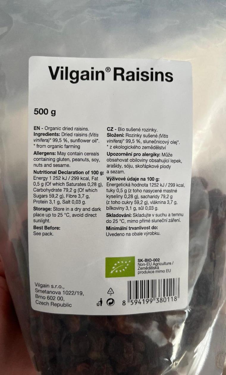 Fotografie - Raisins Vilgain