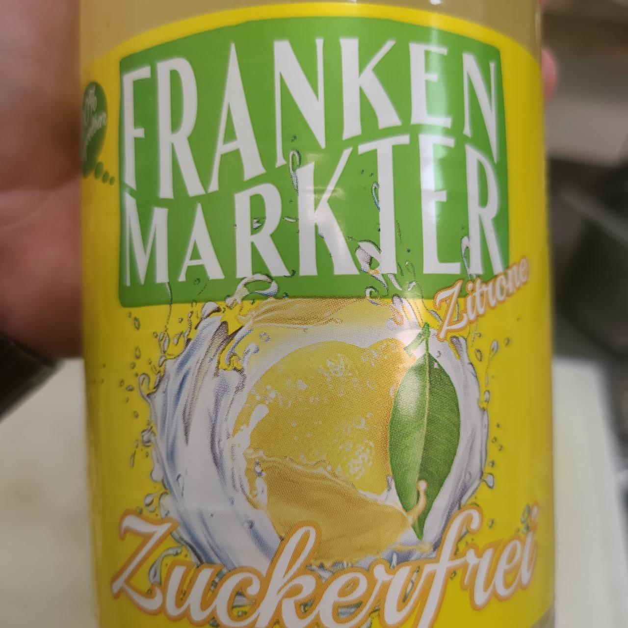 Fotografie - Franken Markter Zitrone Zuckerfrei