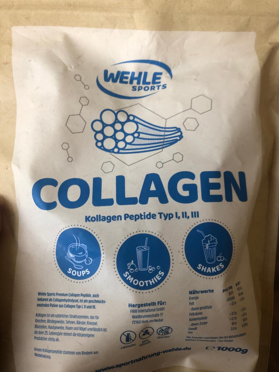 Fotografie - Collagen Wehle Sports