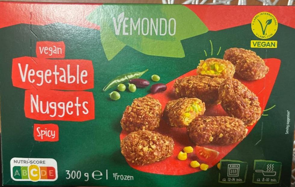 Fotografie - Vegan Vegetable Nuggets Spicy Vemondo