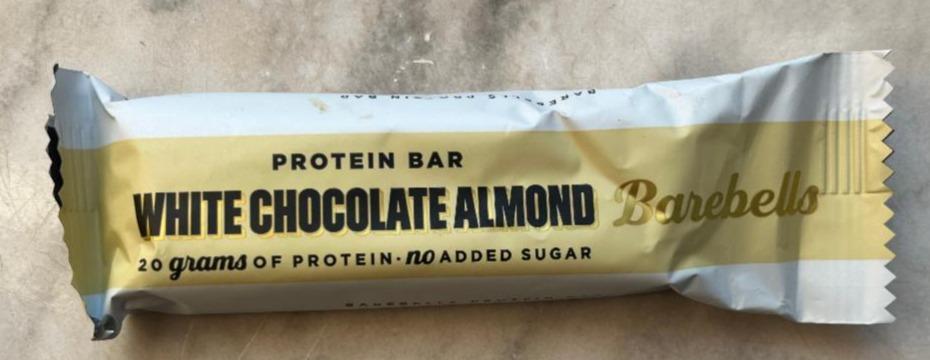 Fotografie - Protein bar White chocolate almond Barebells