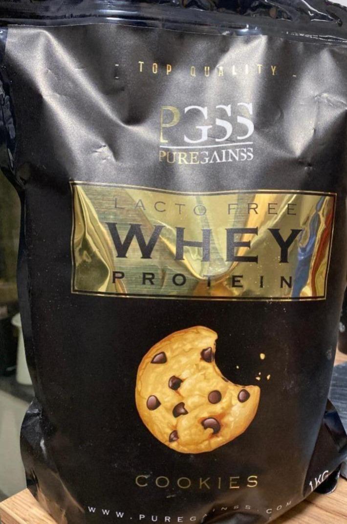 Fotografie - Lacto Free 100% Whey Protein Cookies PGSS