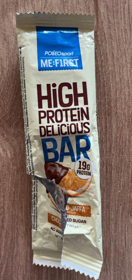 Fotografie - High Protein Delicious Bar Choco-Jaffa Polleo Sport