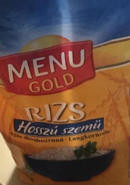 Fotografie - ryža dlhozrnná lúpaná parboiled Menu Gold