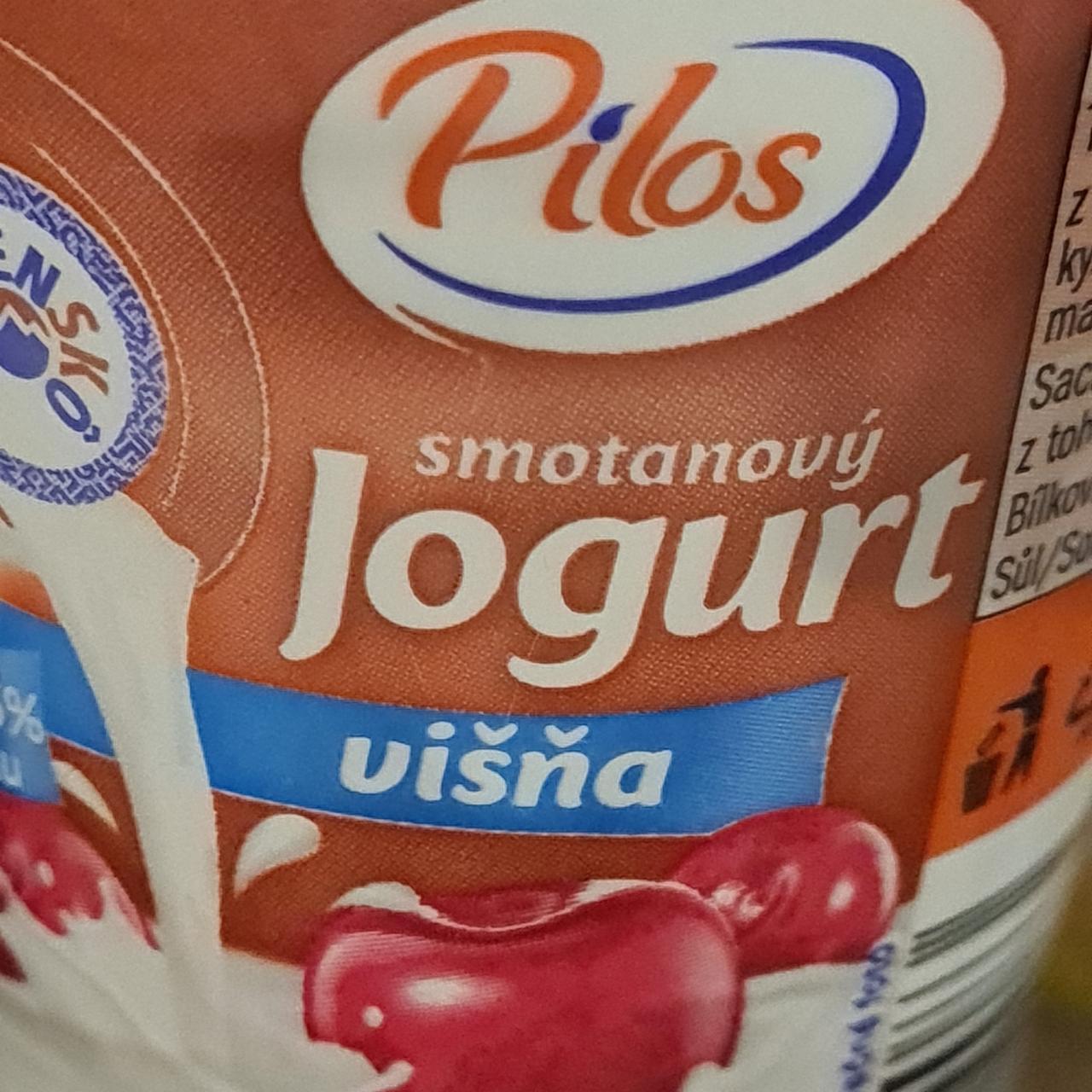 Fotografie - smotanový jogurt višňa Pilos