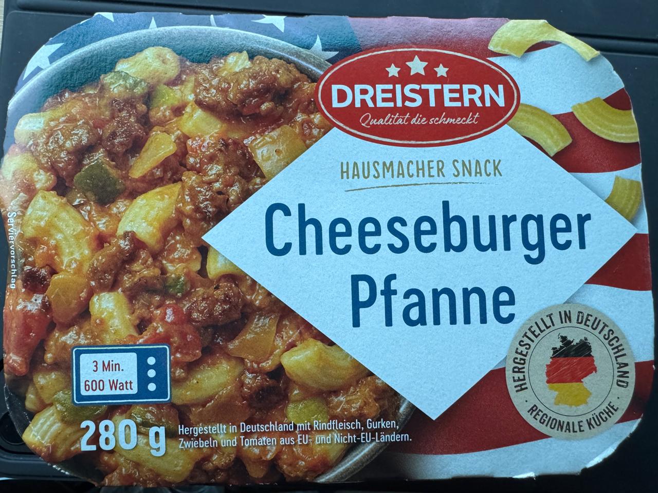 Fotografie - Cheeseburger pfanne Dreistern