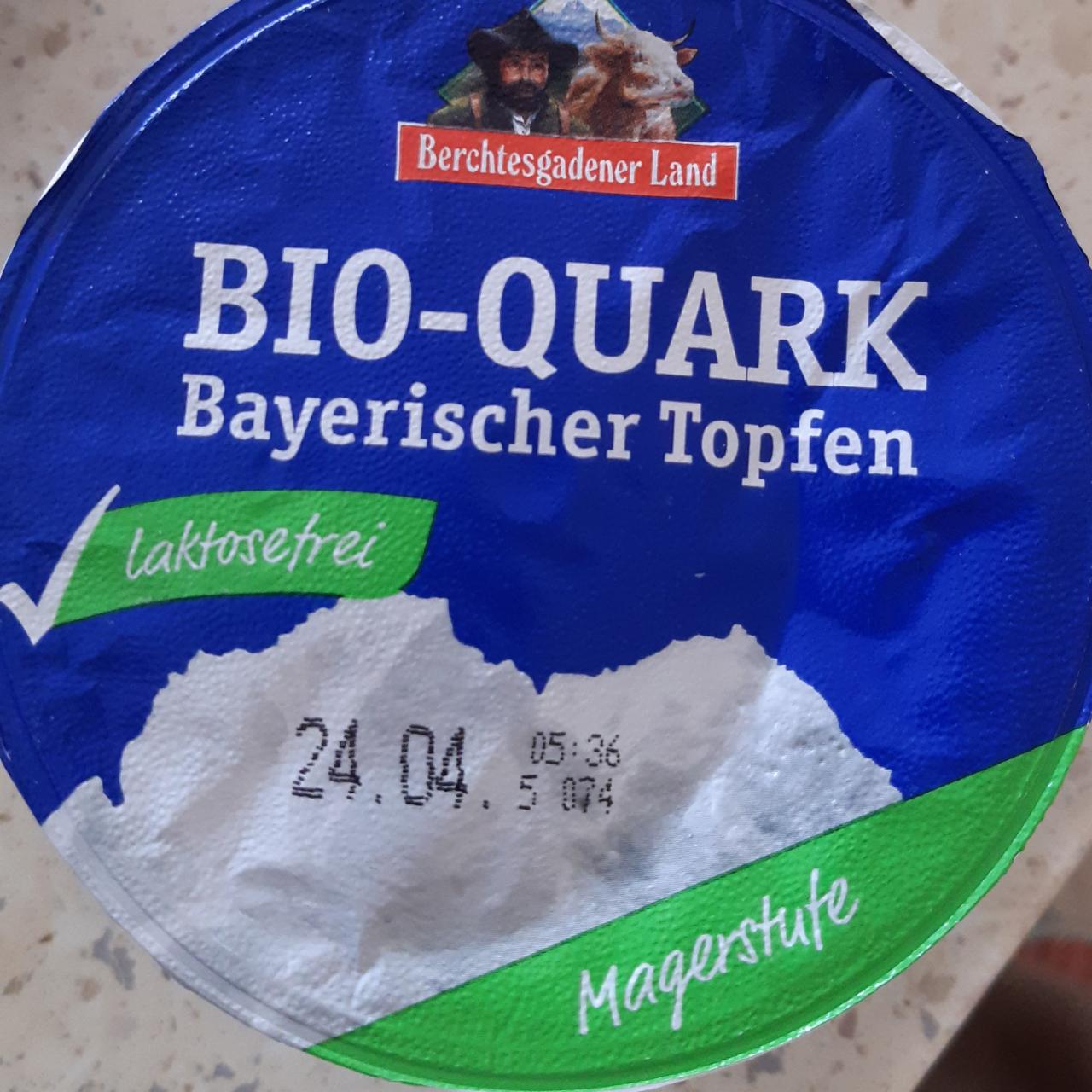 Fotografie - BIO-Quark Bayerischer Topfen laktosefrei Magerstufe Berchtesgadener Land