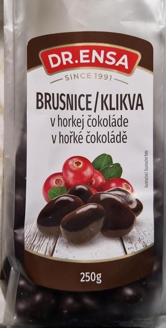 Fotografie - Brusnice/Klikva v horkej čokoláde Dr.Ensa