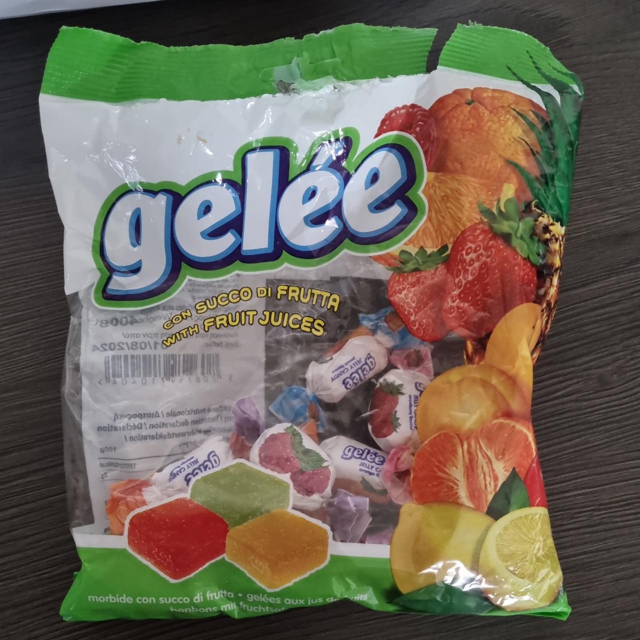 Fotografie - gelée con succo di frutta