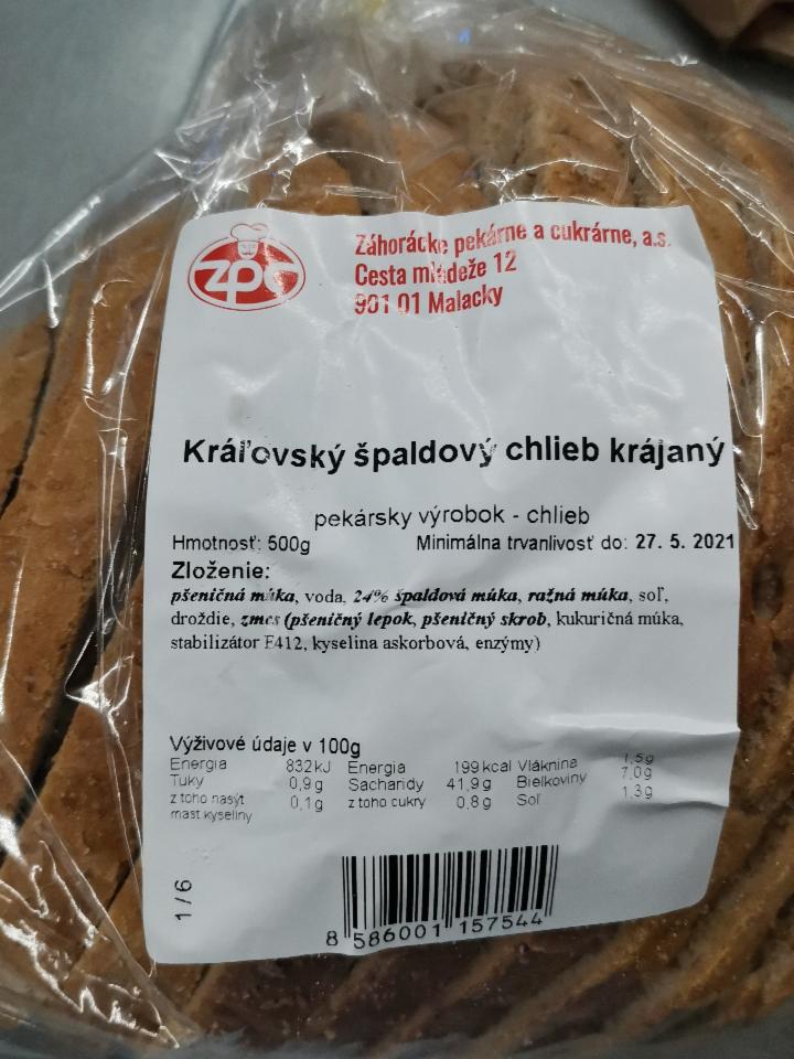 Fotografie - Kráľovský špaldovy chlieb krajany