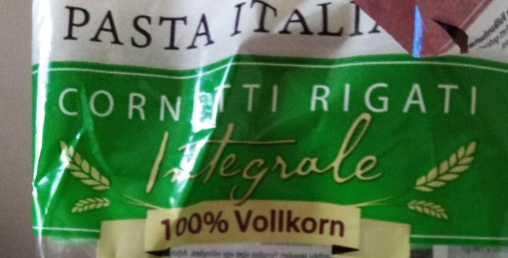 Fotografie - Pasta Italia Cornetti Rigati Integrale 100% Vollkorn