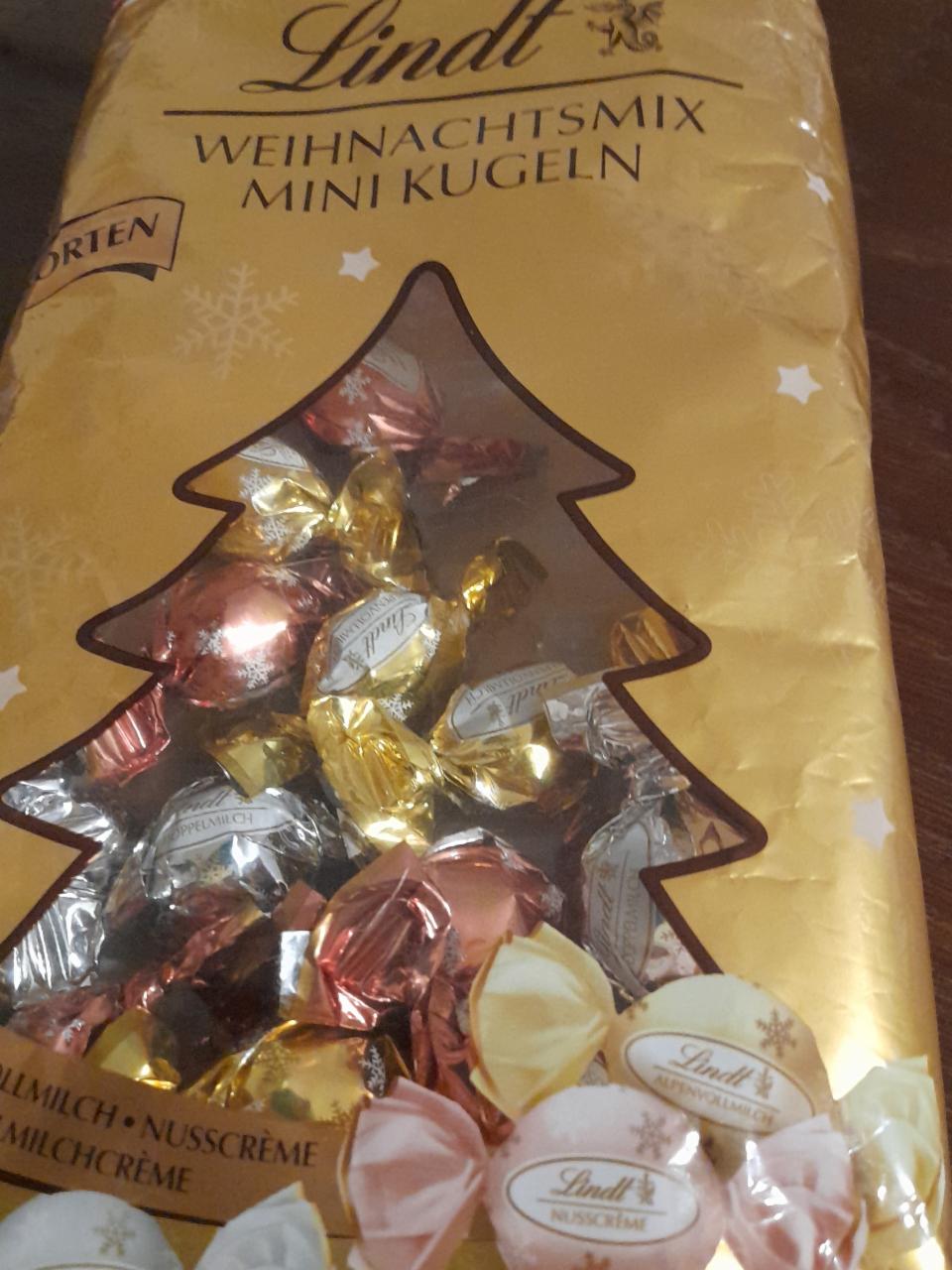 Fotografie - lindt weihnachtsmix mini kugeln