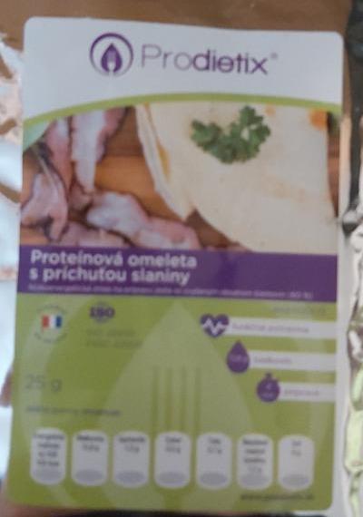 Fotografie - Proteínová omeleta s príchuťou slaniny Prodietix
