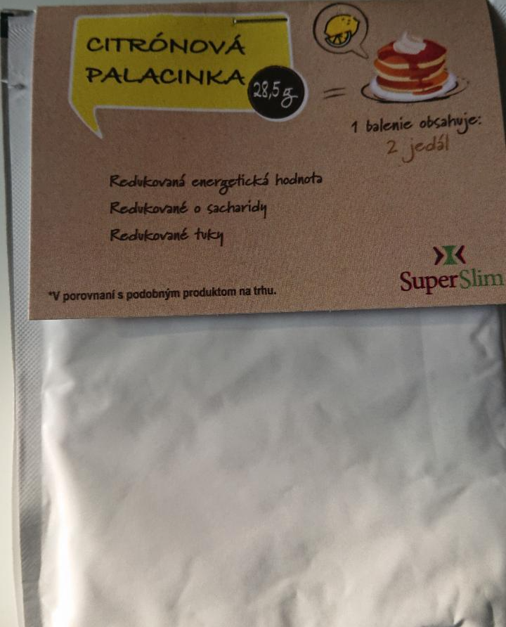 Fotografie - Superslim palacinka citrónová 