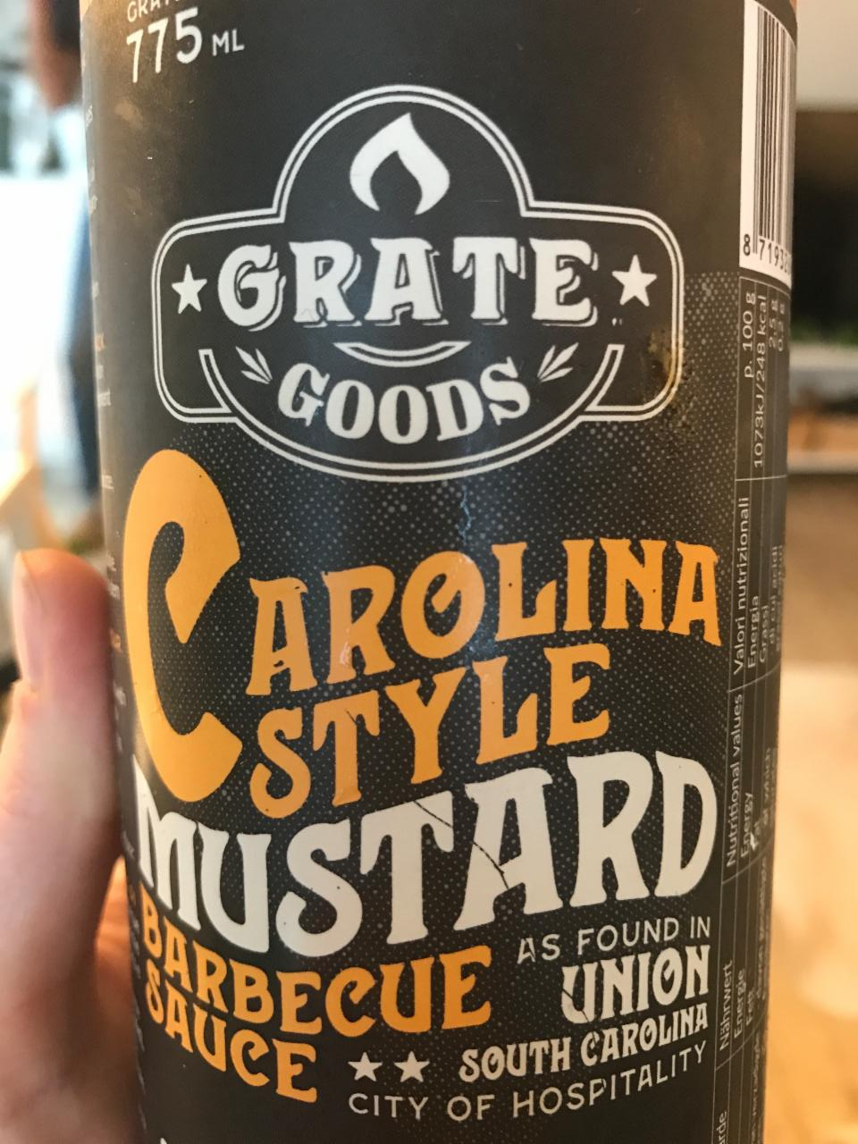 Fotografie - Carolina Style Mustard Barbecue Sauce Grate Goods
