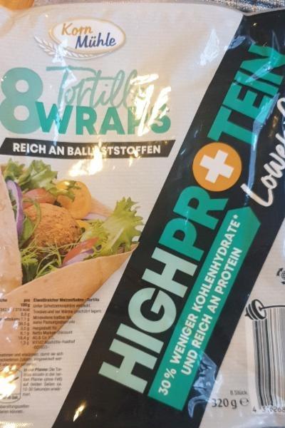 Fotografie - Tortilla Wraps High Protein