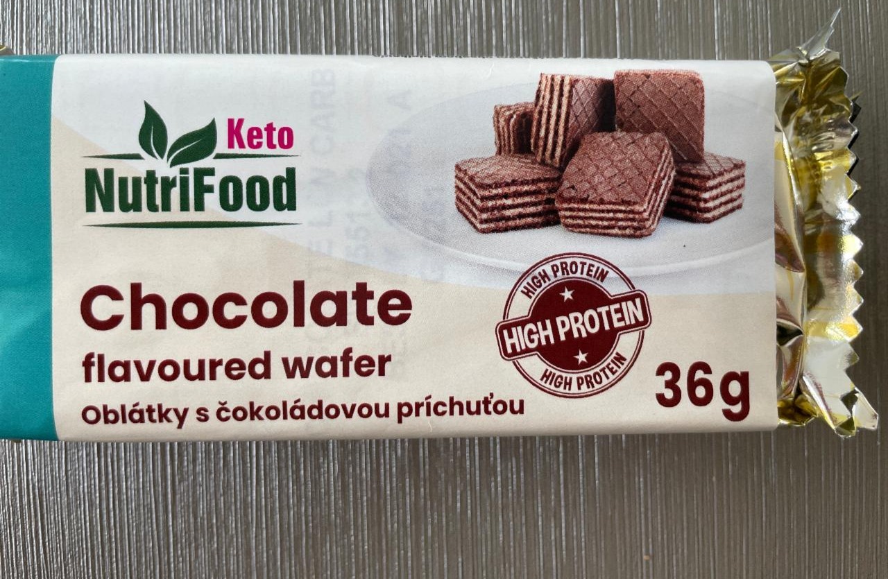 Fotografie - chocolate flavoured wafer