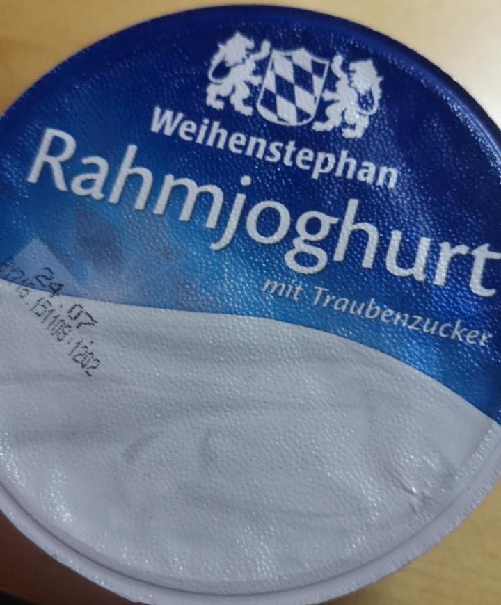 Fotografie - Rahmjoghurt mit Traubenzucker Weihenstephan