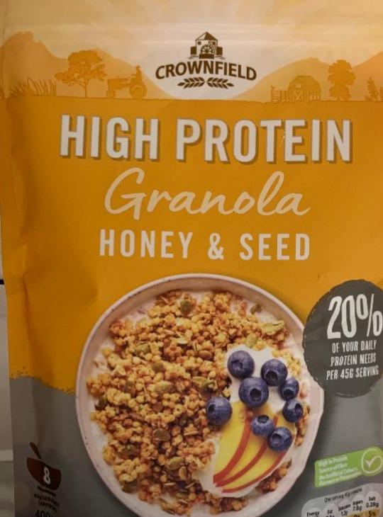 Fotografie - High protein granola honey & seed Crownfield