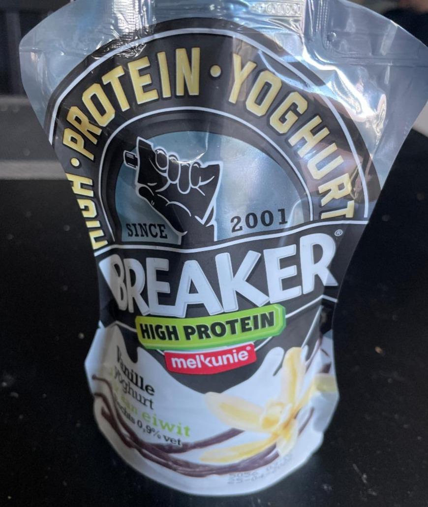Fotografie - Breaker High Protein Vanille Yoghurt Melkunie