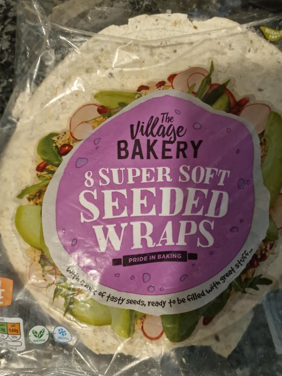 Fotografie - 8 Super Soft Seeded Wraps The Village Bakery