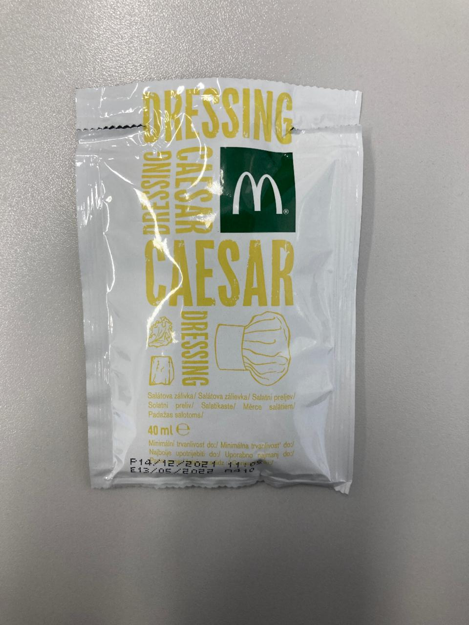 Fotografie - caesar dressing McDonald´s