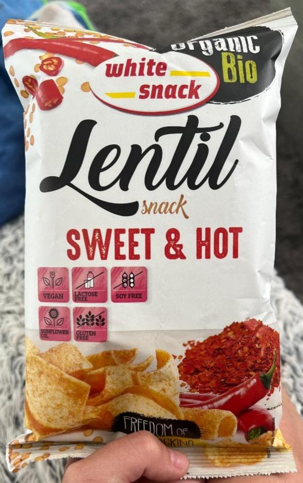 Fotografie - lentil snack sweet & hot