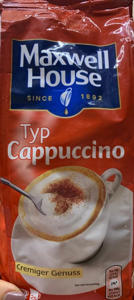 Fotografie - Maxwell House Typ Cappuccino