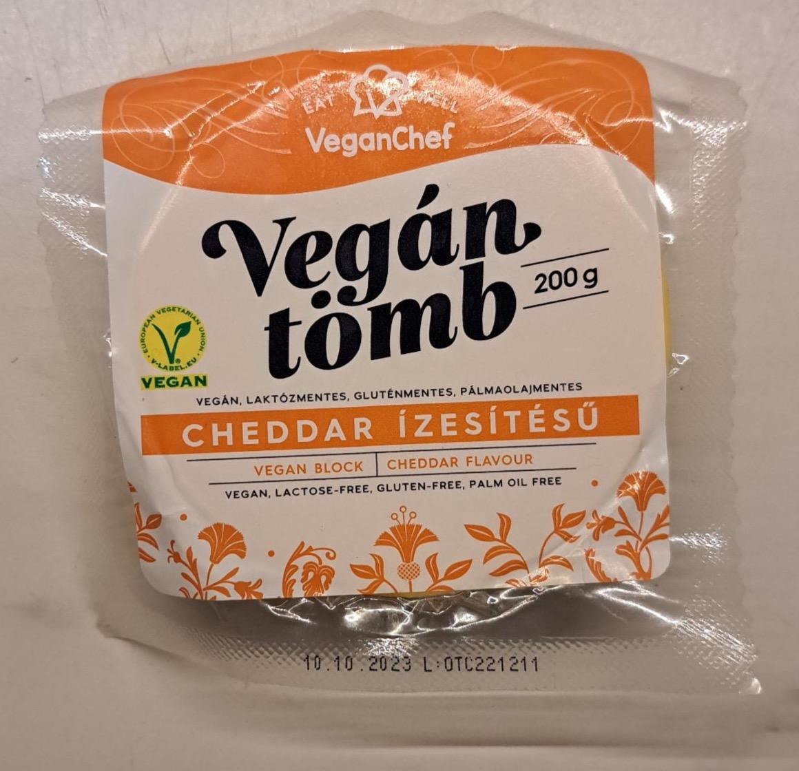 Fotografie - Vegán tömb cheddar ízesítésű VeganChef