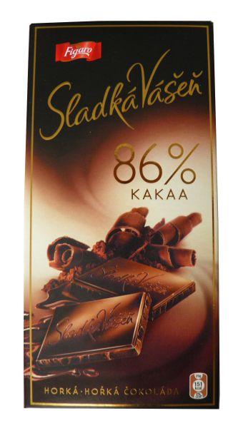 Fotografie - Figaro Sladká vášeň 86% kakaa