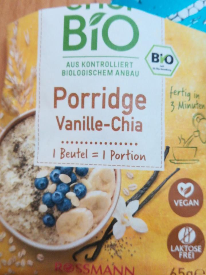 Fotografie - EnerBio Porridge Vanille-Chia