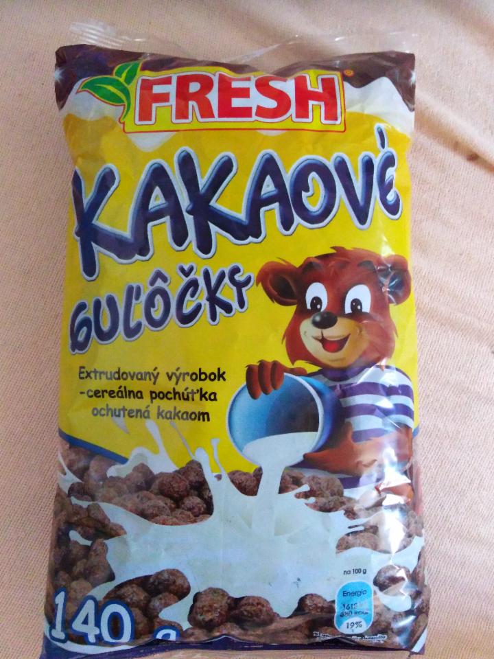 Fotografie - Kakaové guločky Fresh