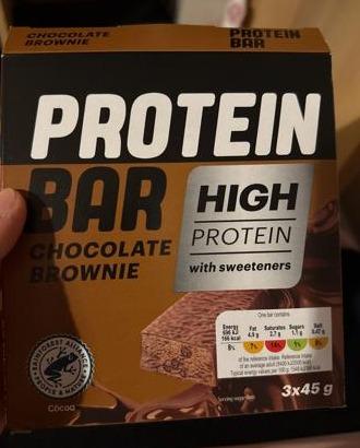Fotografie - Protein bar chocolate brownie Lidl