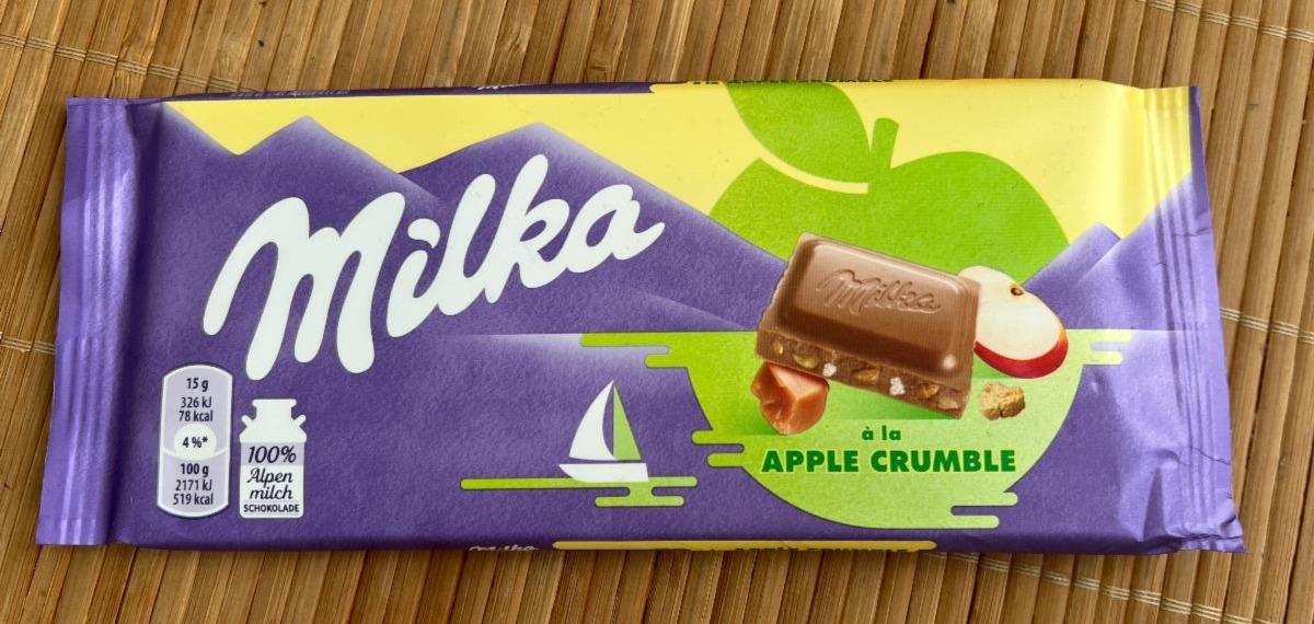 Fotografie - Apple crumble Milka