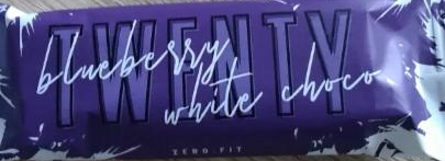 Fotografie - Twenty protein bar blueberry white choco