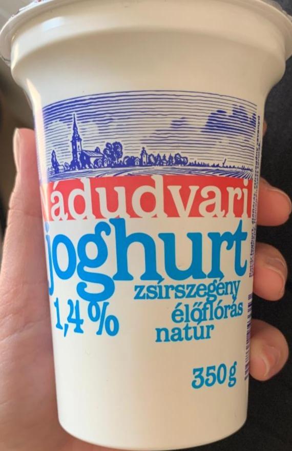 Fotografie - Joghurt 1,4% zsírszegény élőflórás natúr Nádudvari