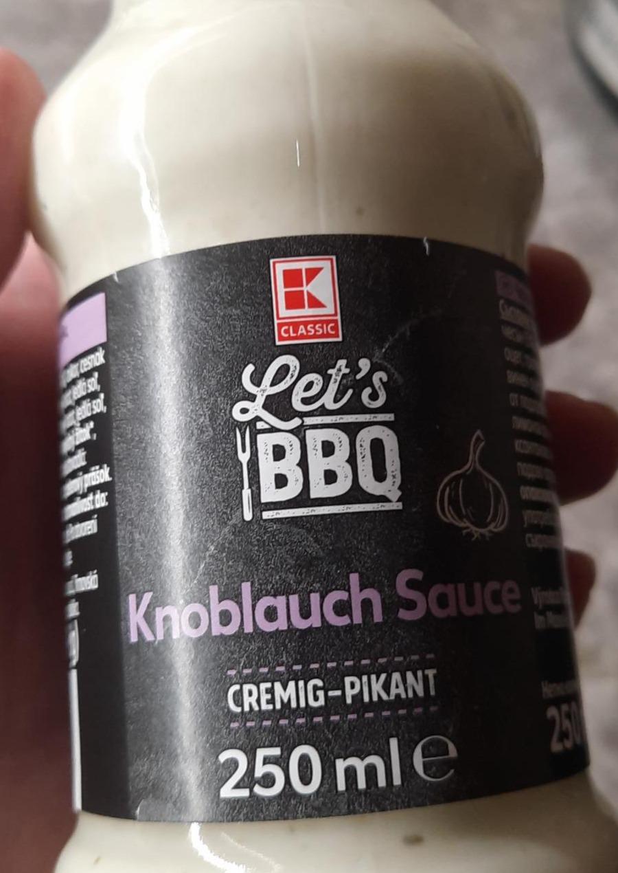Fotografie - Knoblauch Sauce Let's BBQ K-Classic