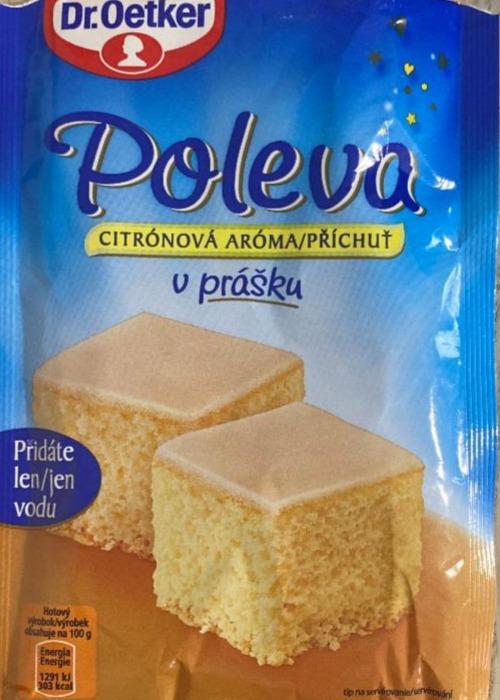 Fotografie - Poleva citronová aróma/príchuť v prášku