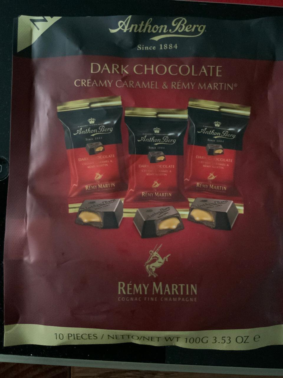 Fotografie - DARK CHOCOLATE creamy caramel & RÉMY MARTIN