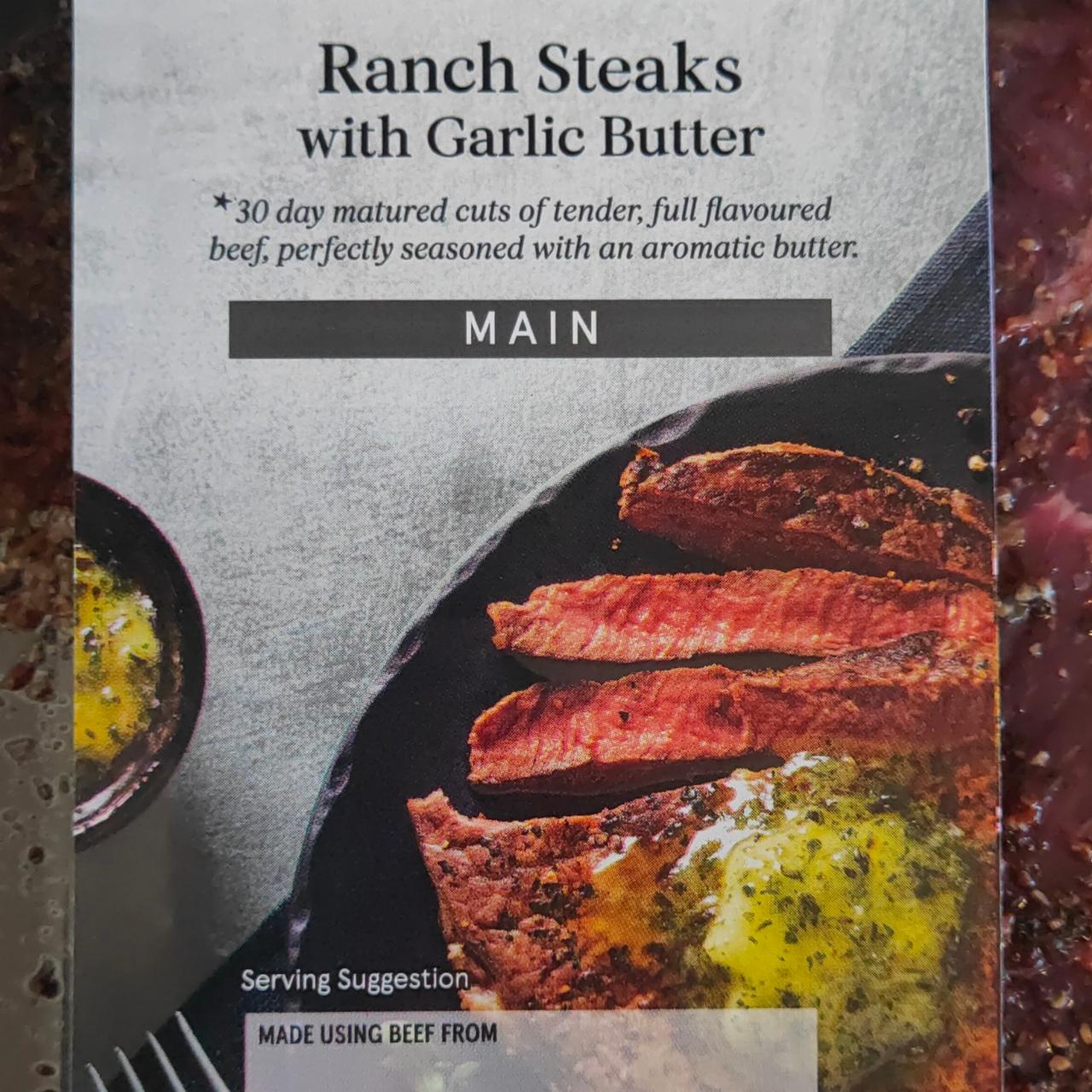 Fotografie - Ranch Steaks with Garlic Butter Tesco