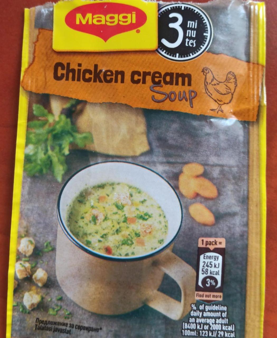 Fotografie - Chicken cream Soup Maggi