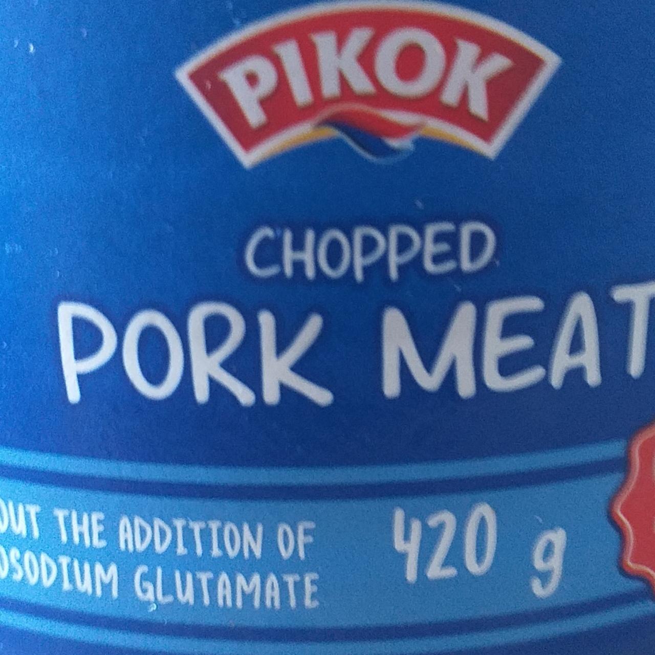 Fotografie - Chopped Pork Meat Pikok