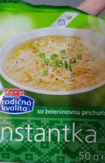 Fotografie - Instantka so zeleninovou príchuťou Coop Tradičná kvalita